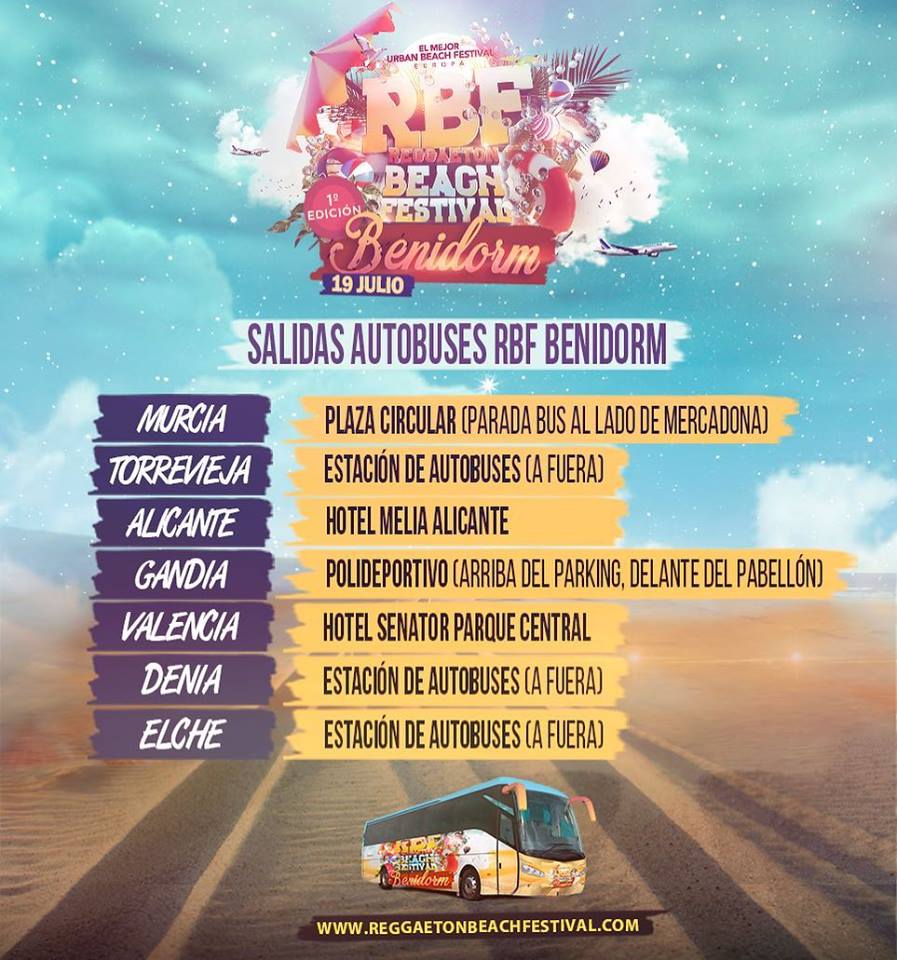 Reggaeton Beach Festival 2019 Benidorm Rbf