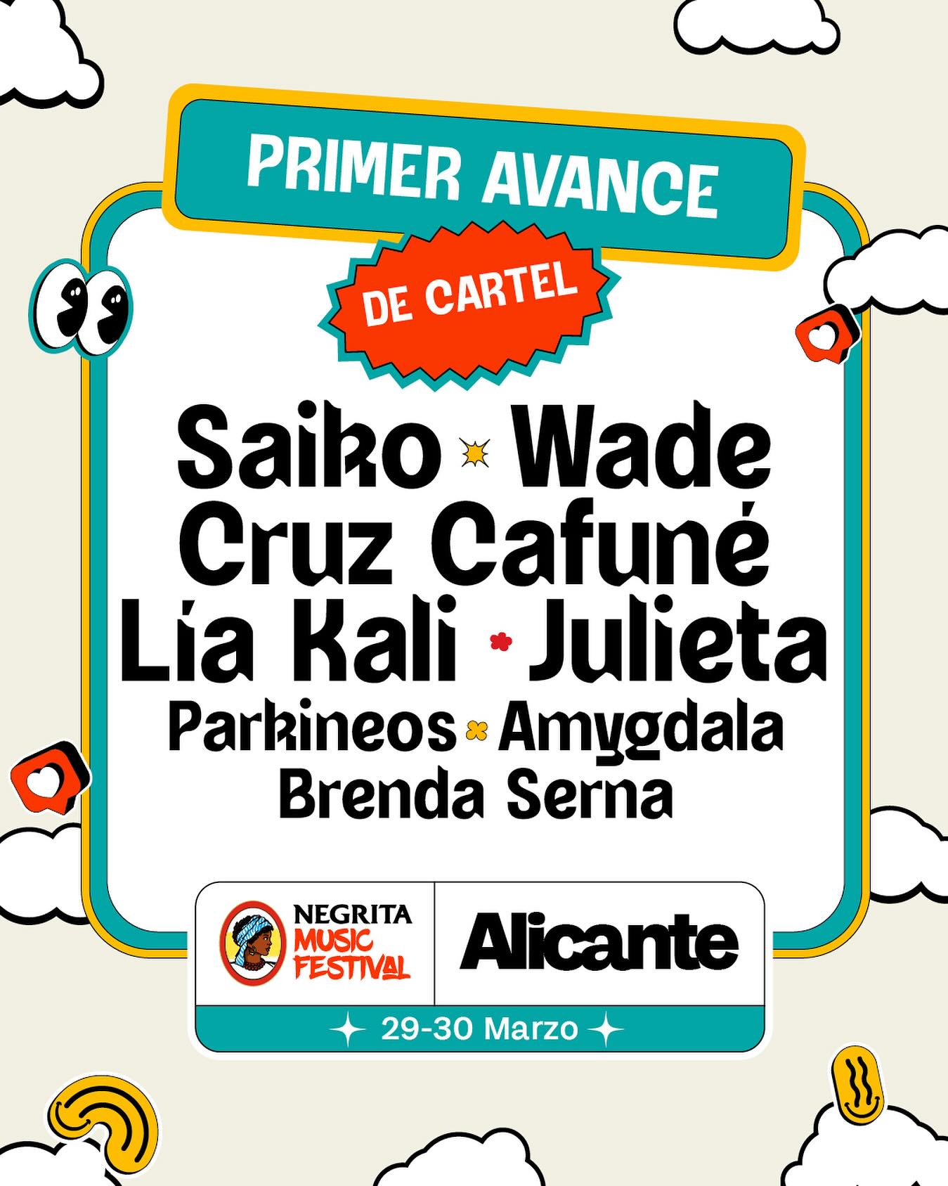 Negrita Music Festival Alicante 2024 Cartel, entradas, horarios y hoteles