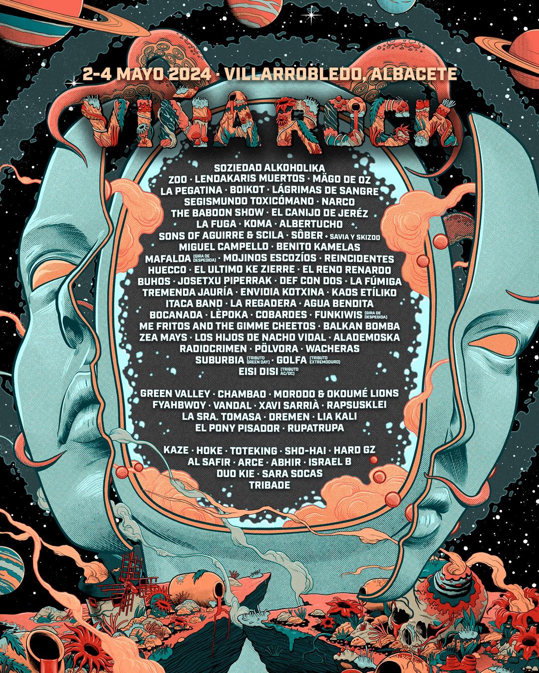 Viña Rock 2024 Cartel, entradas, horarios y hoteles