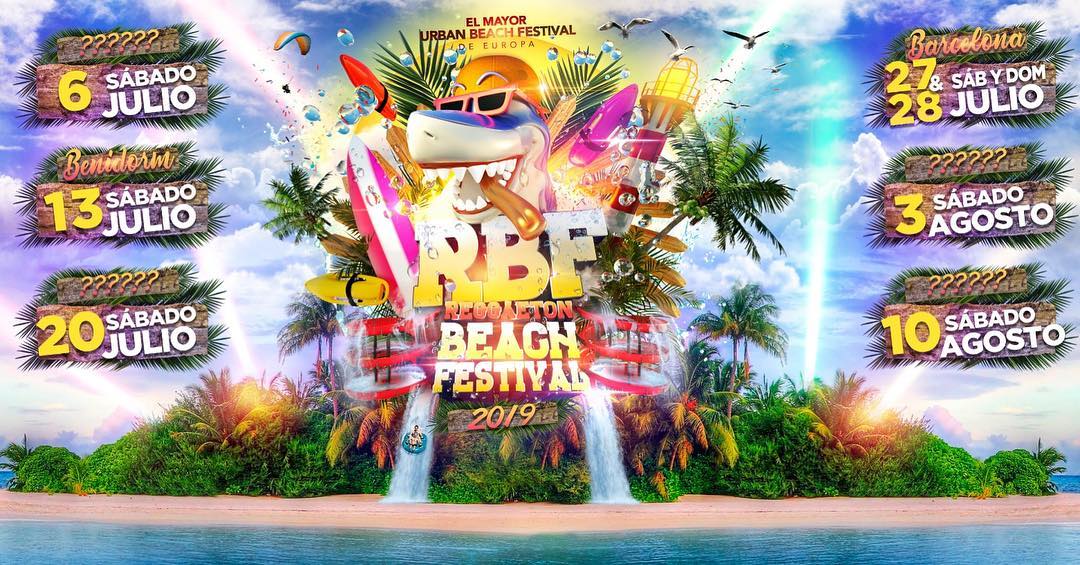 Reggaeton Beach Festival Benidorm 2019 Cartel Entradas