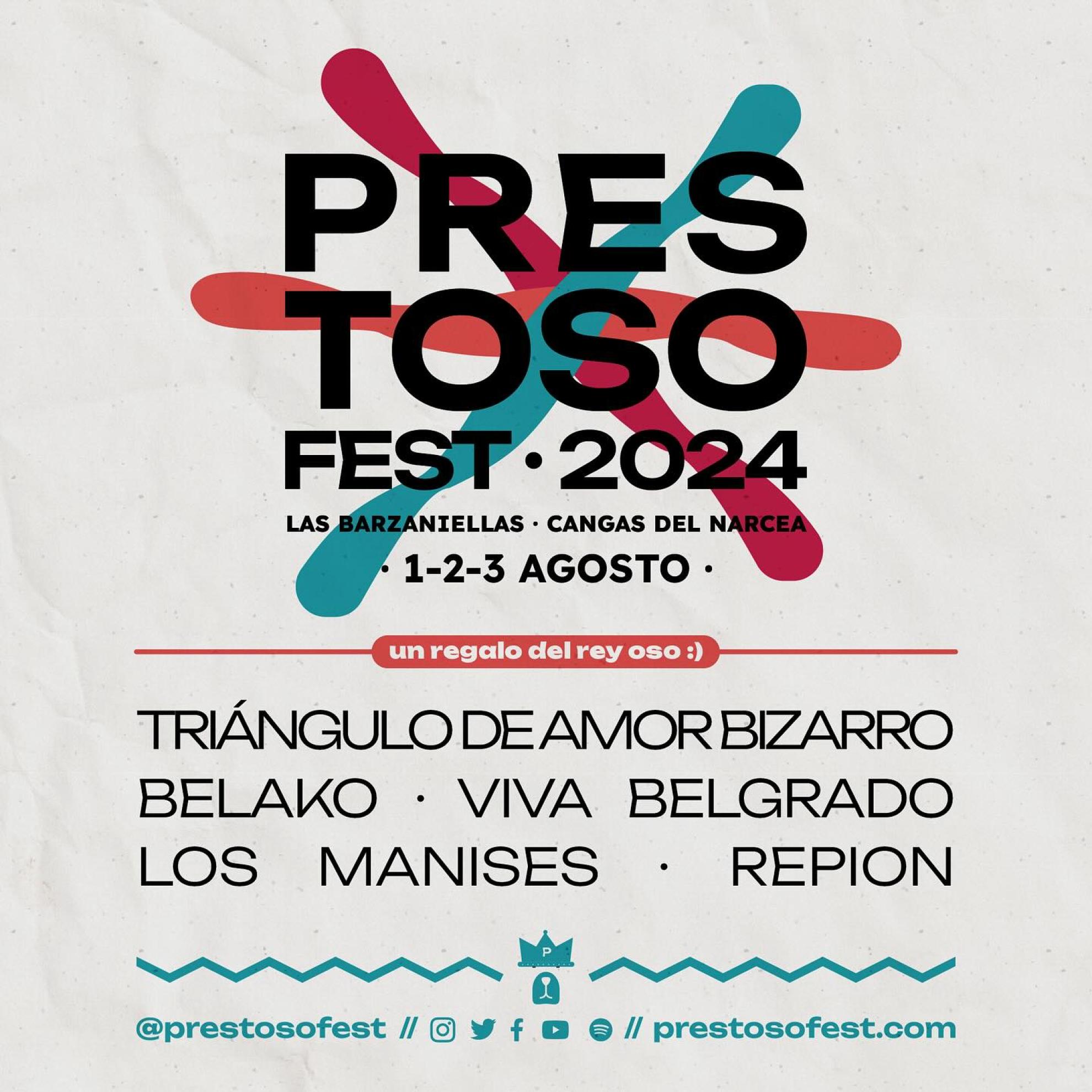 Cartel Prestoso Fest 2024