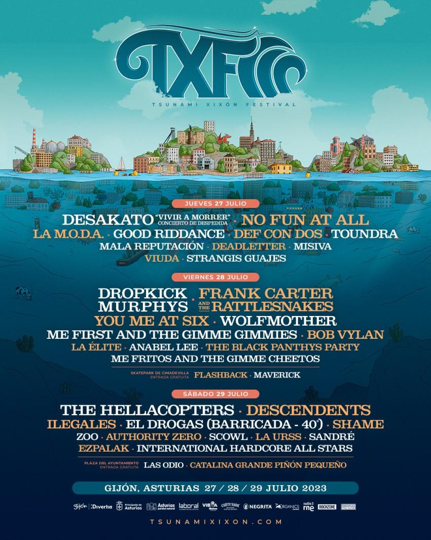Cartel Tsunami Xixón 2023