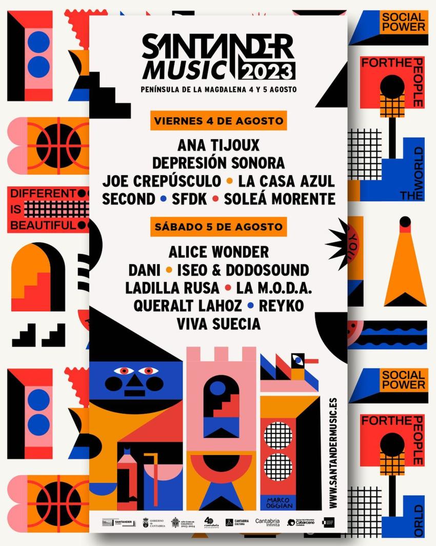 Cartel Santander Music 2023