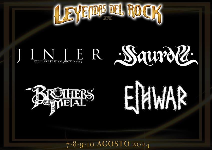 Nueva tanda de confirmaciones del Leyendas del Rock 2024