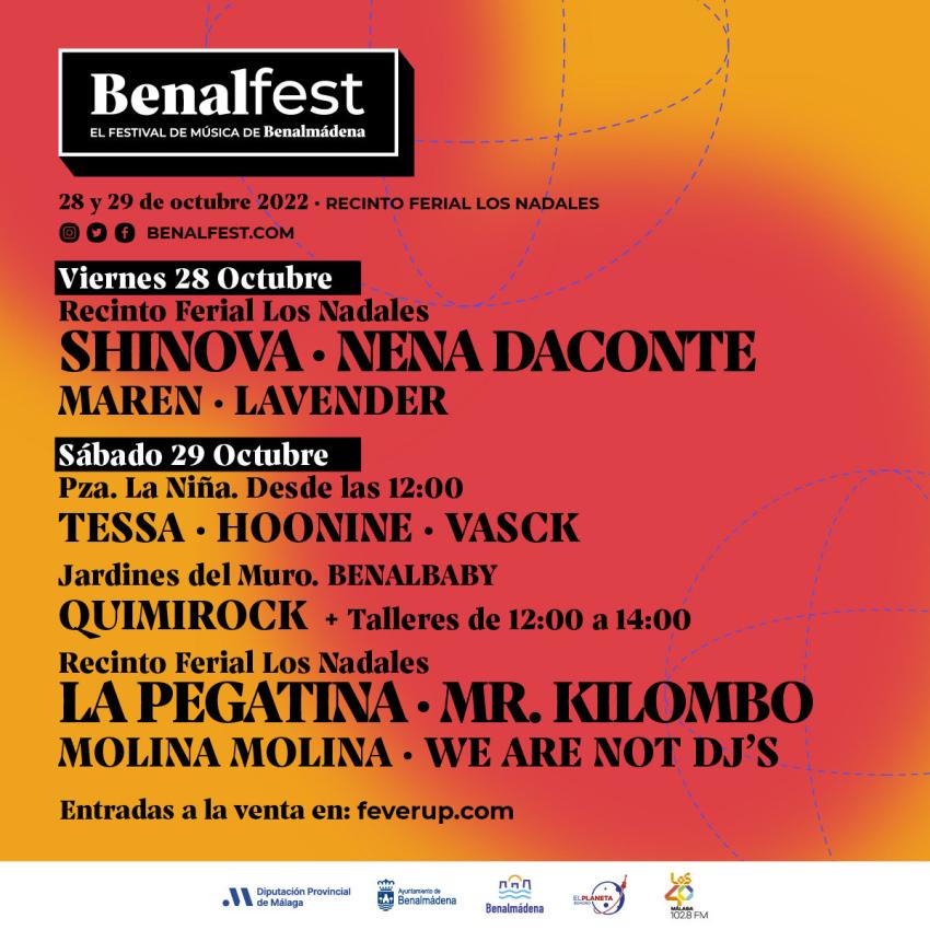 Cartel Benalfest 2022