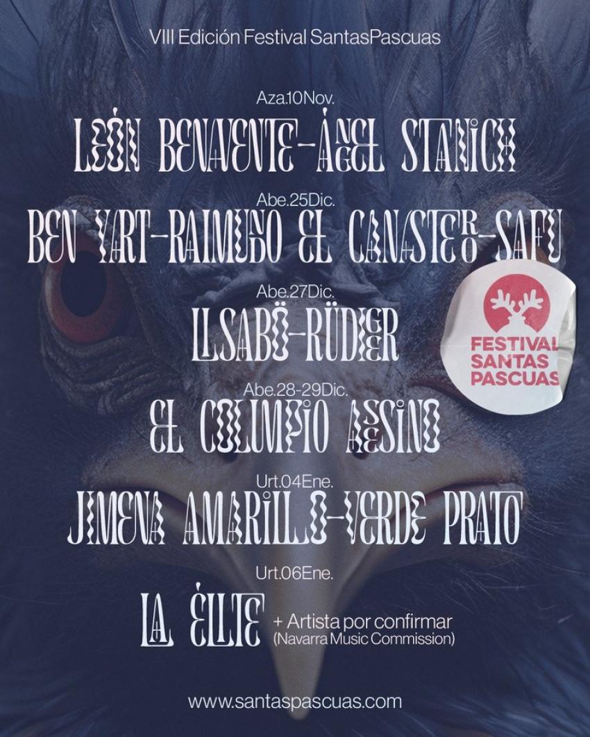 Cartel Festival SantasPascuas 2023/2024