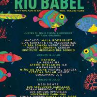 Cartel Festival Río Babel 2017