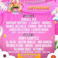 Cartel Reggaeton Beach Festival (Avilés) 2022