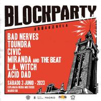 Cartel Block Party Arganzuela 2023