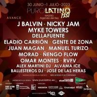 Cartel Puro Latino Fest Madrid 2023