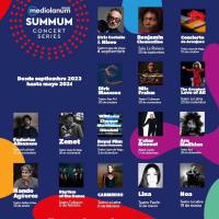 Cartel Banco Mediolanum Summum Concert Series 2023