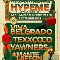 Cartel Hype Me! Festival de Sevilla 2023 (Otoño)