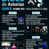 Cartel Festival Blues de Asturias 2023