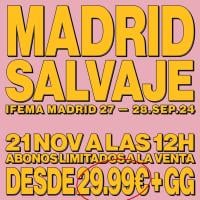 Cartel Madrid Salvaje 2024