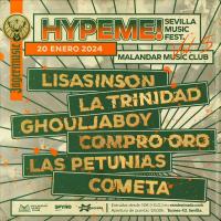 Cartel Hype Me! Festival de Sevilla 2024