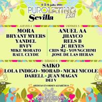 Cartel Puro Latino Fest Sevilla 2024