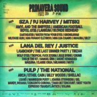 Cartel Primavera Sound Porto 2024