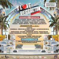 Cartel I Love Reggaeton Madrid 2024