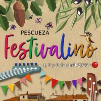 Cartel El Festivalino de Pescueza 2025