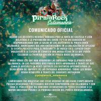 Cartel Pirata Rock Salamanca 2020