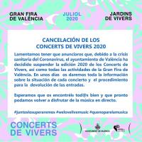 Cartel Poetas del Rock Valencia 2020