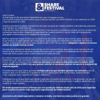 Comunicado Share Festival
