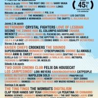 Arenal Sound 2012 cartel