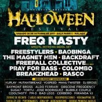 Cartel Halloween Festival Málaga 2017