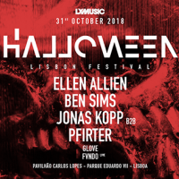 Cartel Halloween Lisbon Festival 2018