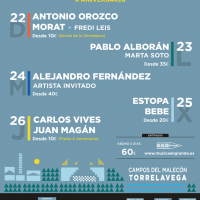 Cartel Música en Grande 2018