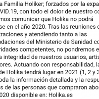Comunicado Holika Festival