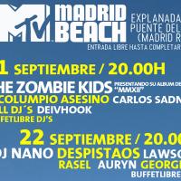 MTV Madrid Beach Festival 2012 Cartel