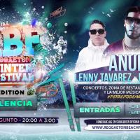 Cartel RBF Reggaeton Winter Festival (Valencia) 2019