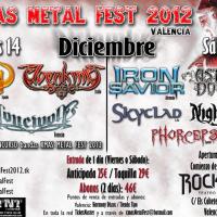 Xmas Metal Fest 2012 Cartel