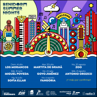 Cartel Benidorm Summer Nights 2021