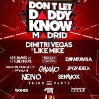 Cartel Don’t Let Daddy Know (DLDK) Madrid 2020