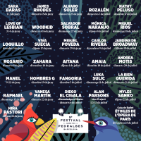 Cartel Festival Jardins Pedralbes 2021