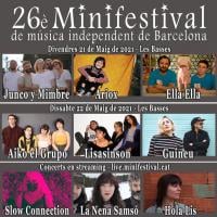 Cartel Minifestival de Música Independiente 2021