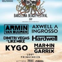 Cartel BBF Barcelona Beach Festival 2017