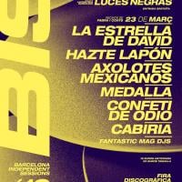 Cartel BIS Festival (Barcelona Independent Sessions) 2019