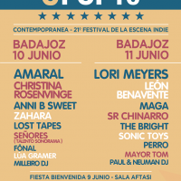 Cartel por días Contempopránea Badajoz 2016