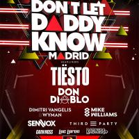 Cartel Don’t Let Daddy Know (DLDK) Madrid 2018