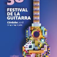 Cartel Festival de la Guitarra de Córdoba 2018