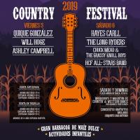 Cartel Huercasa Country Festival 2019