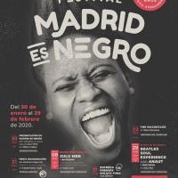 Cartel Madrid es Negro 2020