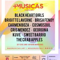 Cartel Más Músicas Madrid 2019 (junio)