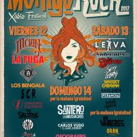 Cartel por días Montgorock 2017