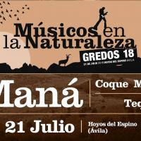 Cartel Músicos En La Naturaleza 2018