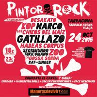 Cartel Pintor Rock 2015