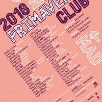 Cartel Primavera Club 2018